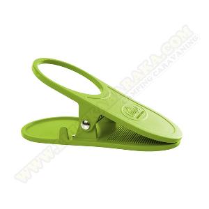 Sujeta vasos y bebidas con pinza